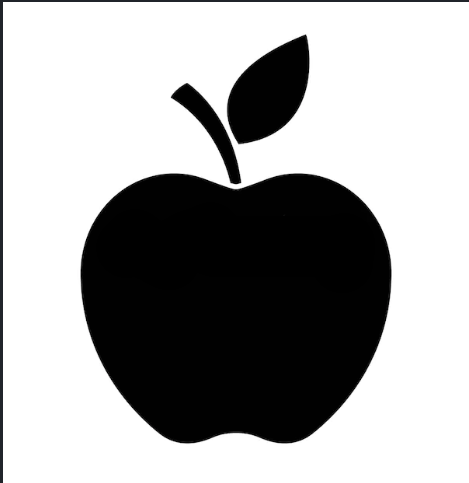 Apple brand logo 05 vinyl decal